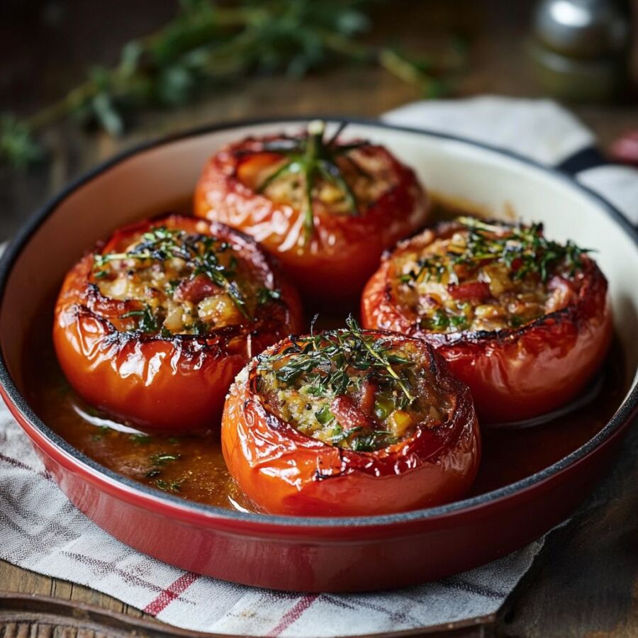 Tomates farcies traditionnelles