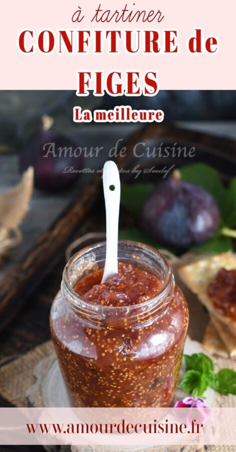 Confiture de figues maison