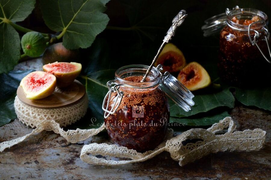 Préparation confiture de figues