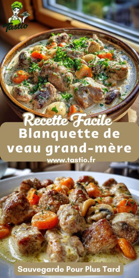 Blanquette de veau traditionnelle