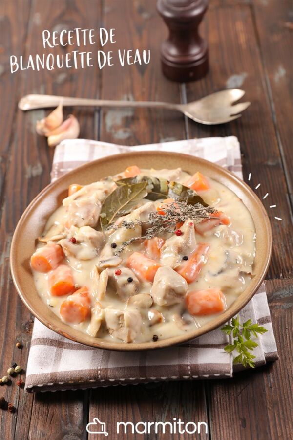 Cuisson blanquette de veau vin blanc
