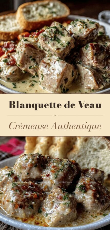Blanquette de veau traditionnelle