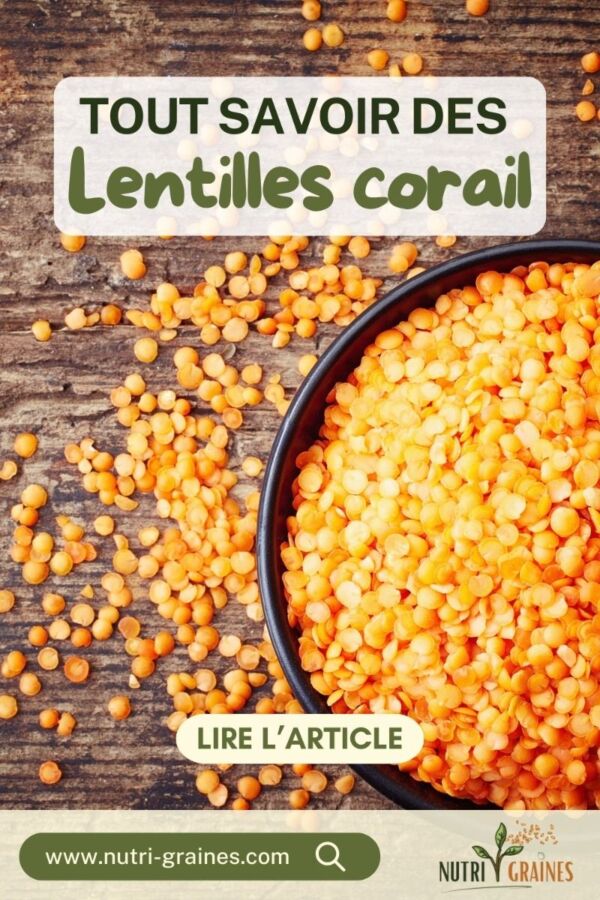 Préparation lentilles corail coco
