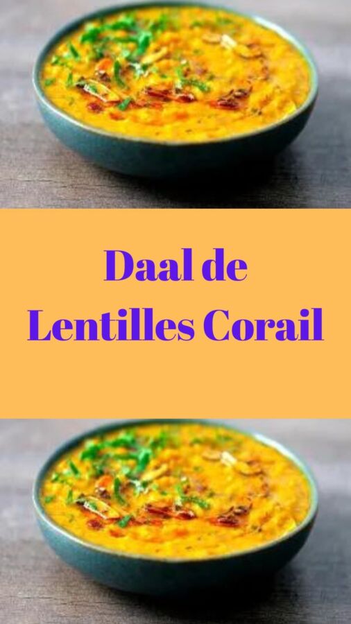 Cuisson lentilles corail facile