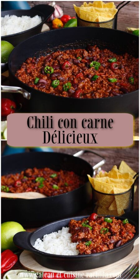 Astuces pour chili cone carne
