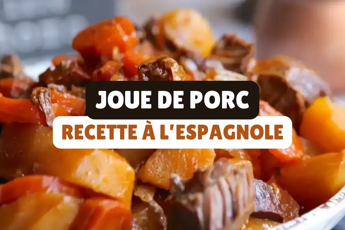 Recette joue de porc