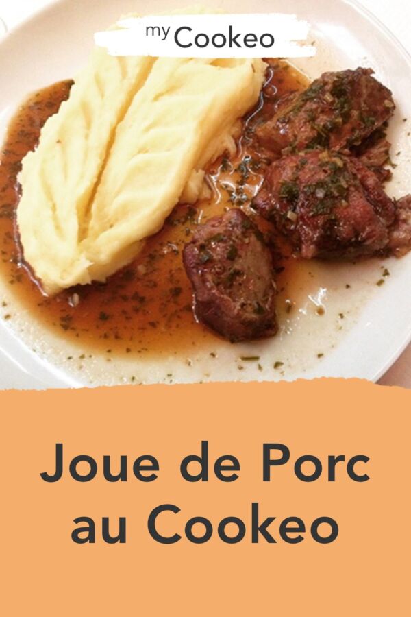 Plat joue de porc espagnol