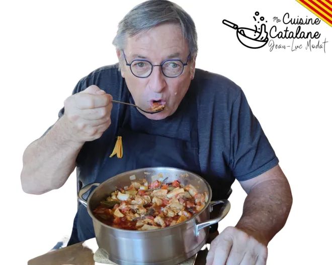 Plat joue de porc espagnol