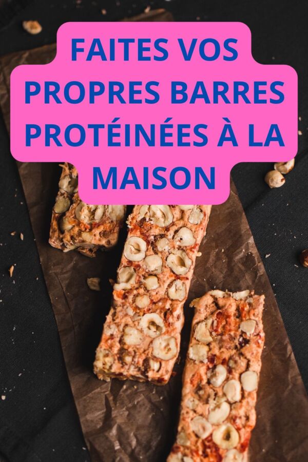 Barre protéinée maison facile