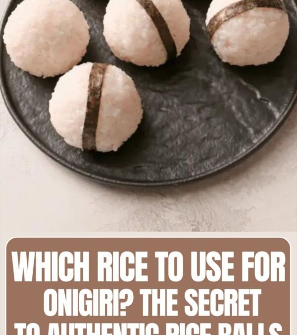 Quel riz choisir pour réussir vos onigiri japonais