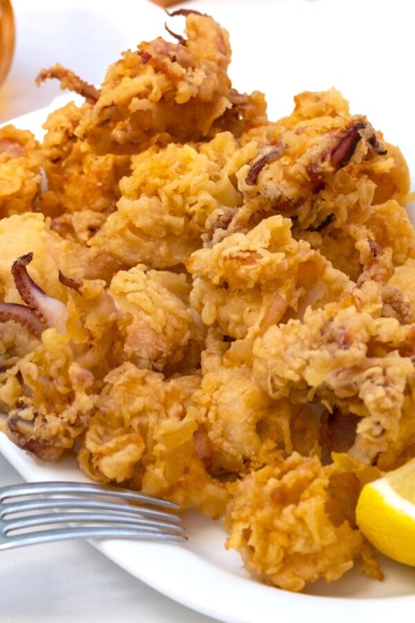 Recette rapide poulpe frit