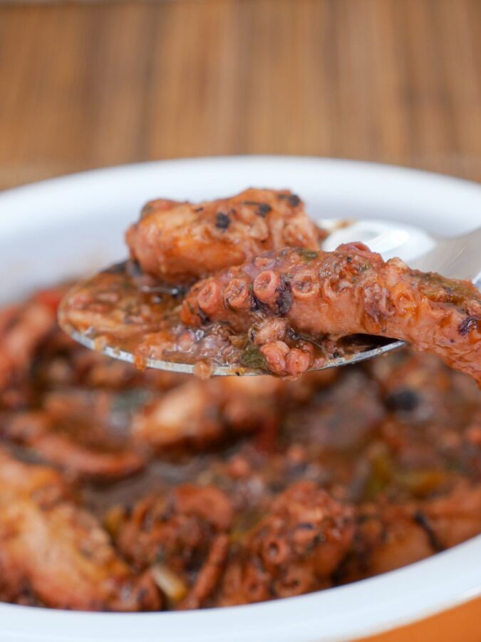 Recette rapide poulpe frit