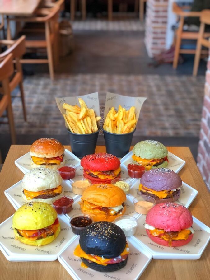Burger originaux gourmands