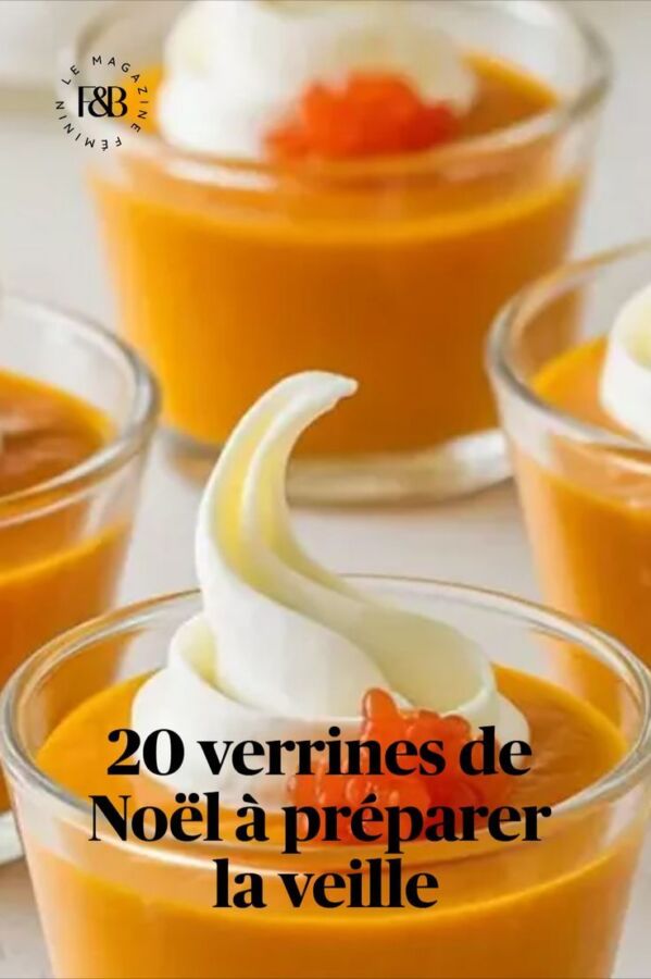 Recette originale de verrine de noël pour un dessert festif et léger