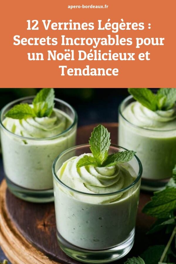 Recette verrine Noël
