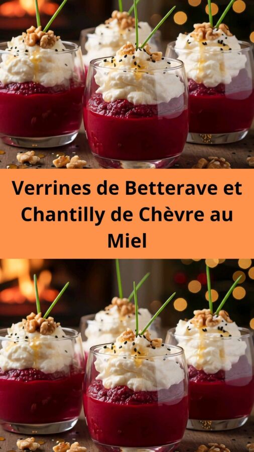 Verrine Noël festive