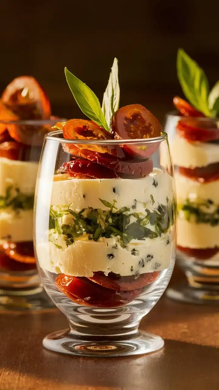 Verrine Noël festive