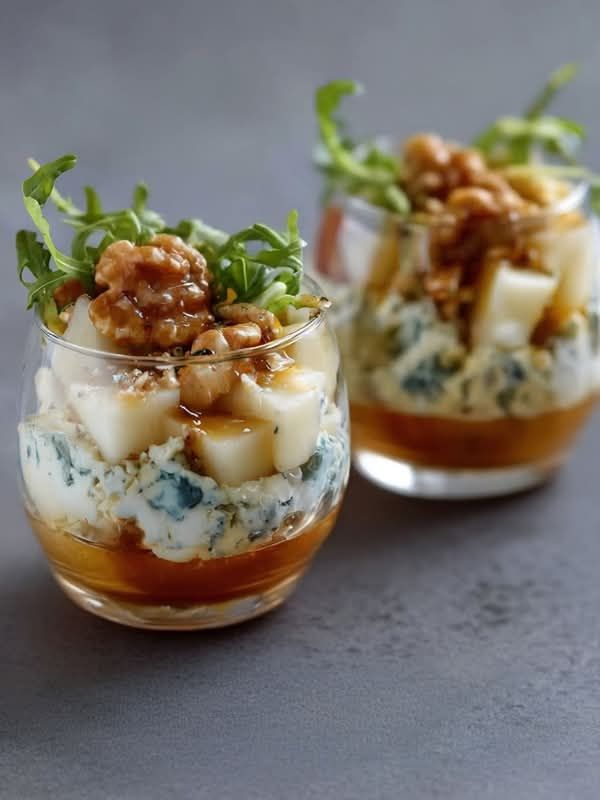 Dessert verrine Noël