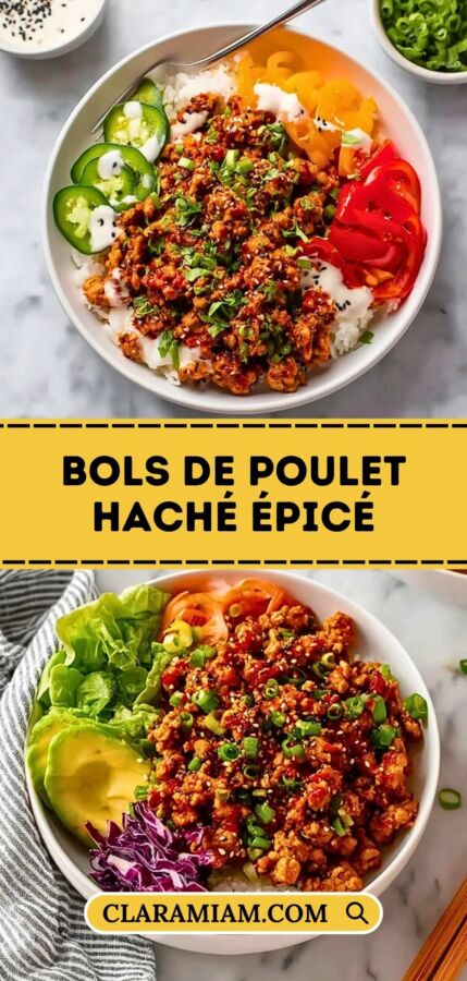 Recette bowl poulet maison