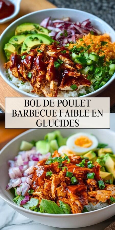 Poke bowl poulet chaud