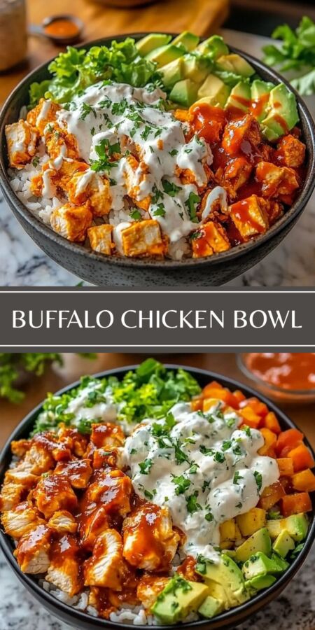 Sauce maison bowl poulet
