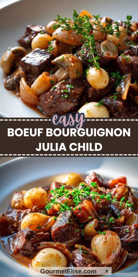 Boeuf bourguignon façon grand-mère