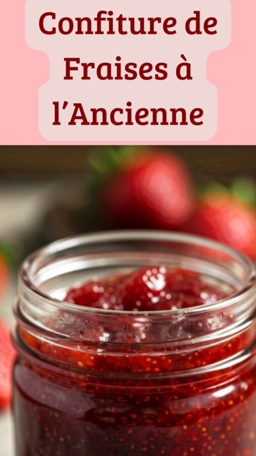 Confiture de fraises à l&rsquo;ancienne : Recette authentique et savoureuse