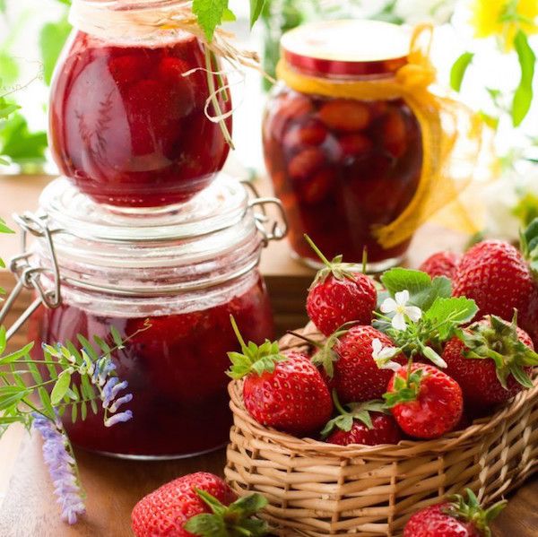 Confiture fraises traditionnelle