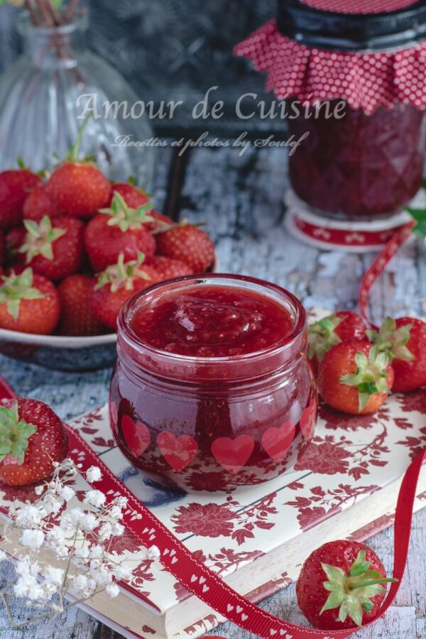 Confiture fraises traditionnelle