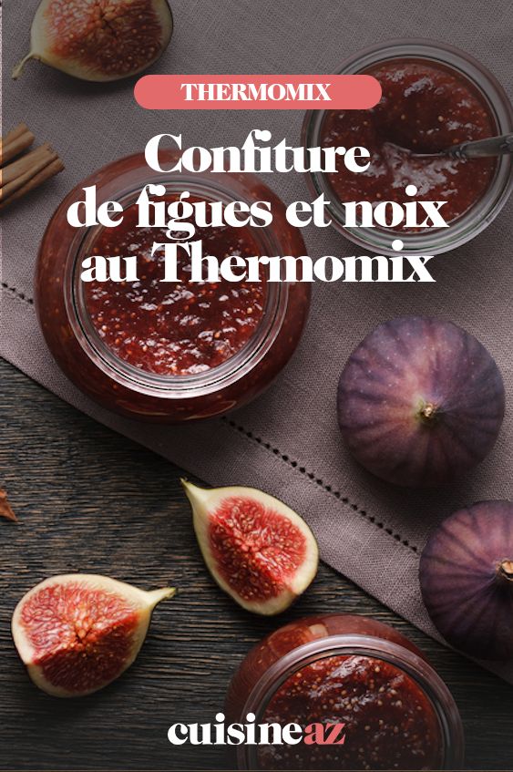 Confitures maison figues Thermomix