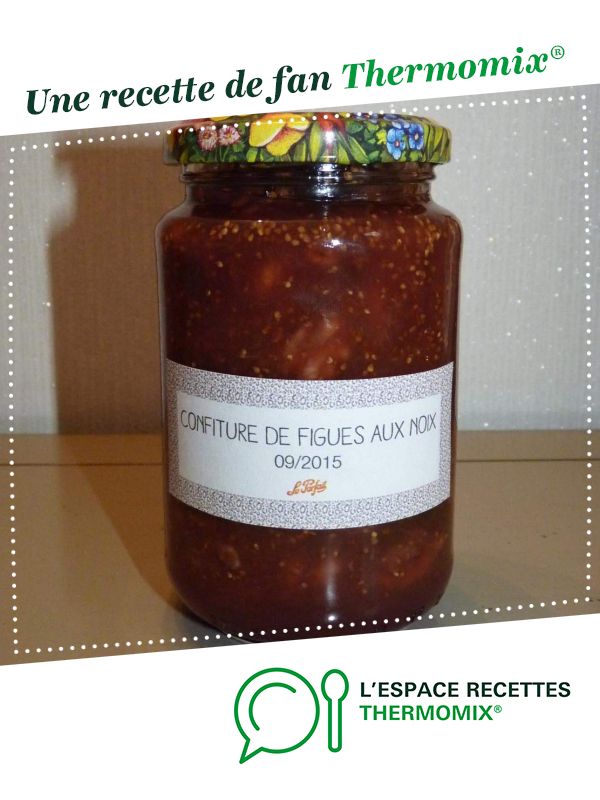 Recette confitures figues Thermomix