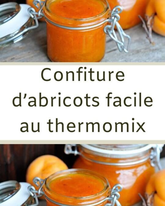 Confiture abricot Thermomix : Douceur en pot