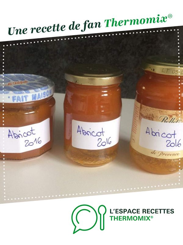 Confiture abricot maison Thermomix