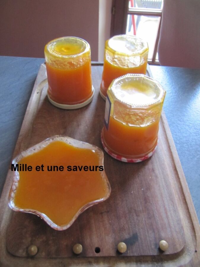 Préparation confiture abricot