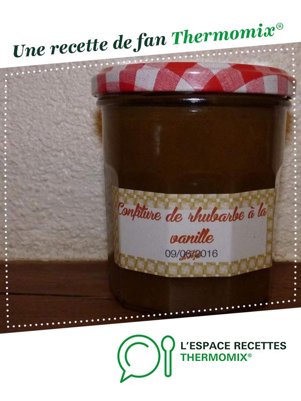 Rhubarbe Thermomix maison