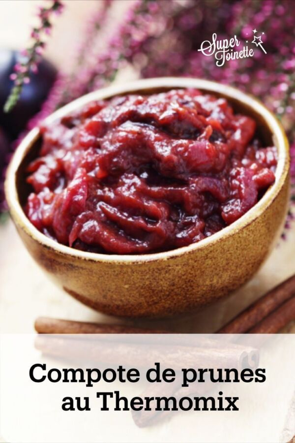 Confiture de prunes au Thermomix