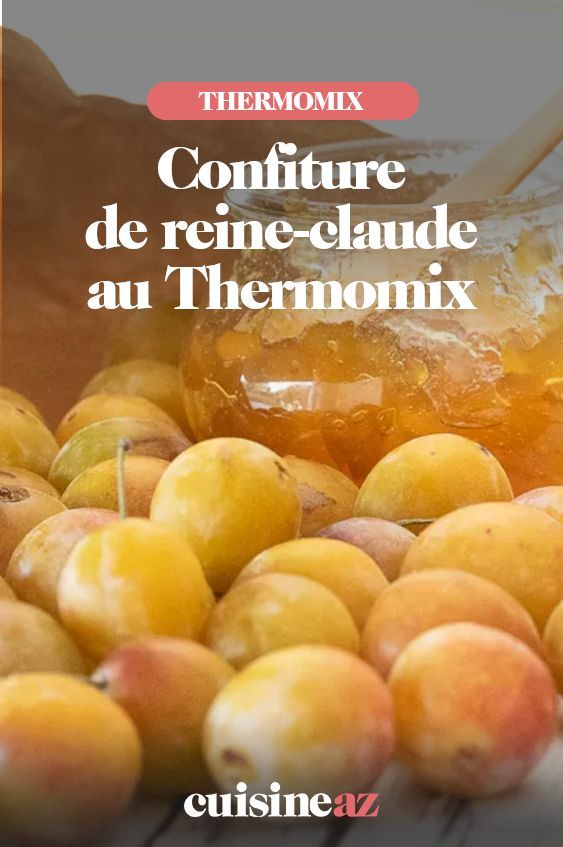 Confiture de prunes au Thermomix