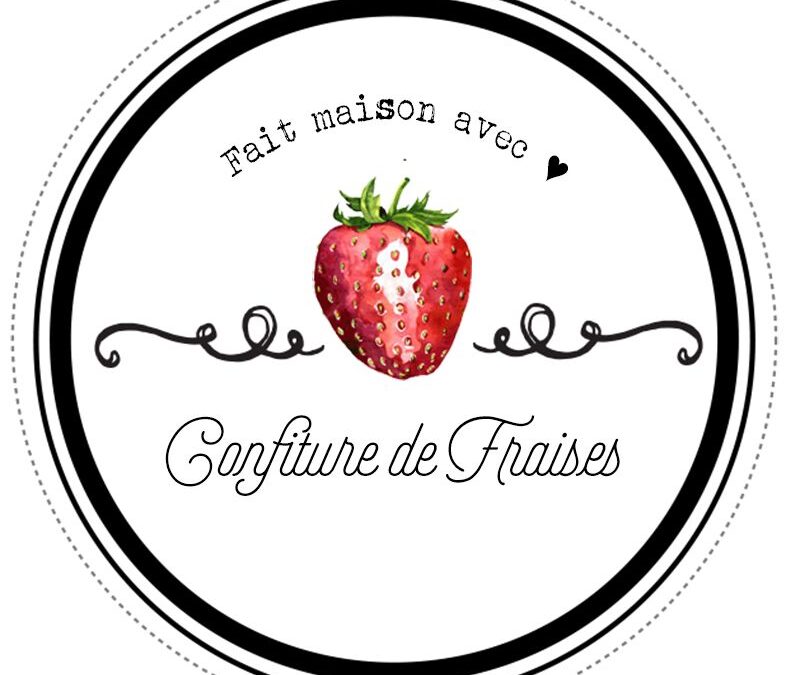 Étiquettes pour confitures : Personnalisez vos pots