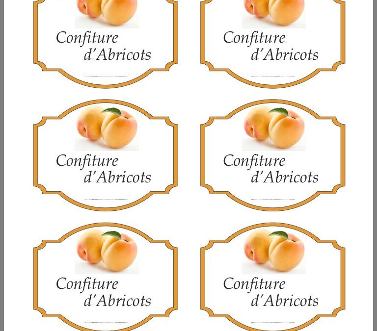 Mes étiquettes de confiture : Personnalisation à portée de main