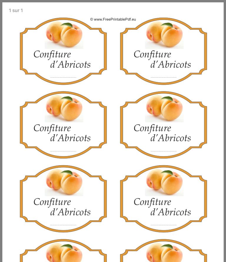 Mes étiquettes de confiture : Personnalisation à portée de main