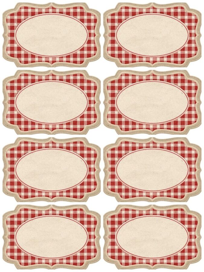 Mes étiquettes confiture uniques