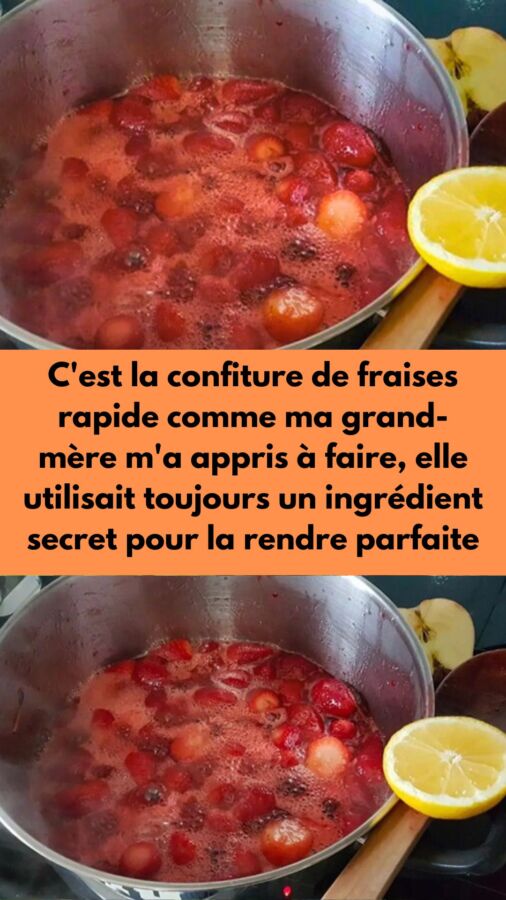 Meilleures fraises pour confitures