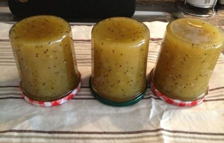 Confiture kiwi pommes recette
