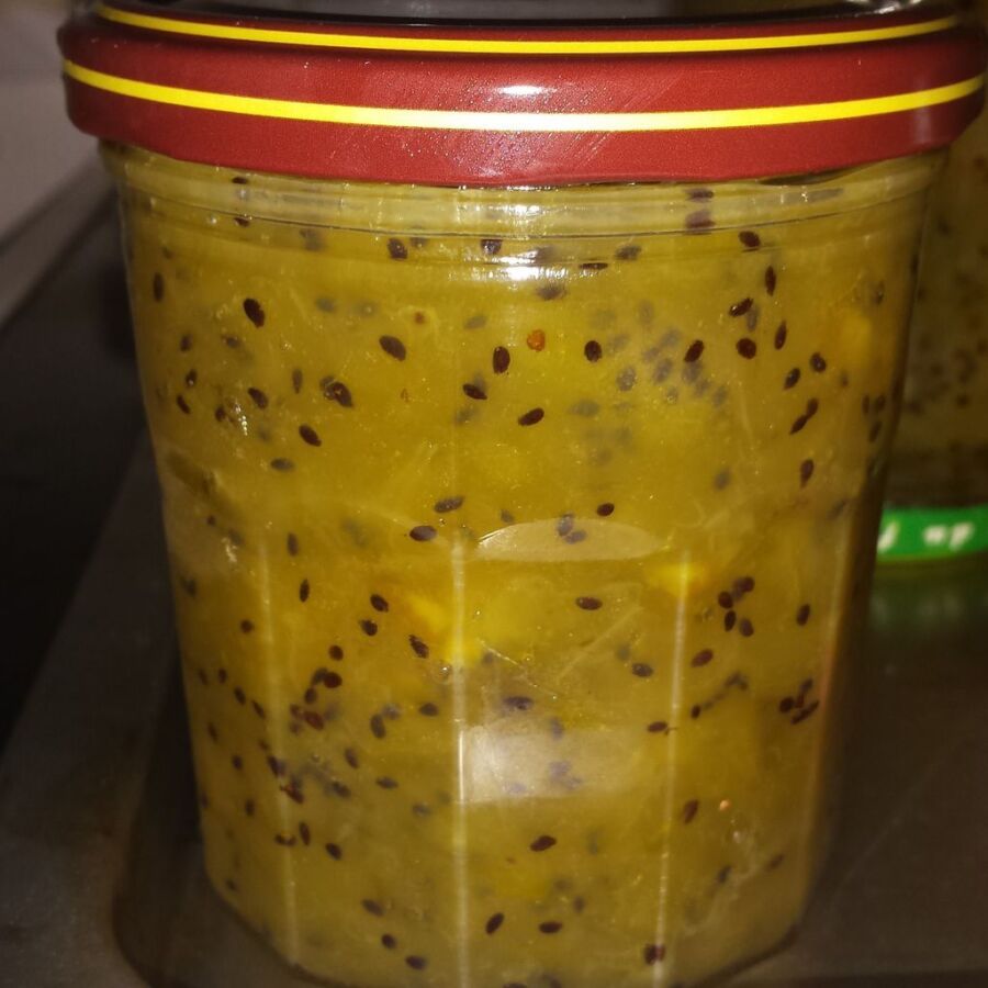 Kiwi pommes en confiture