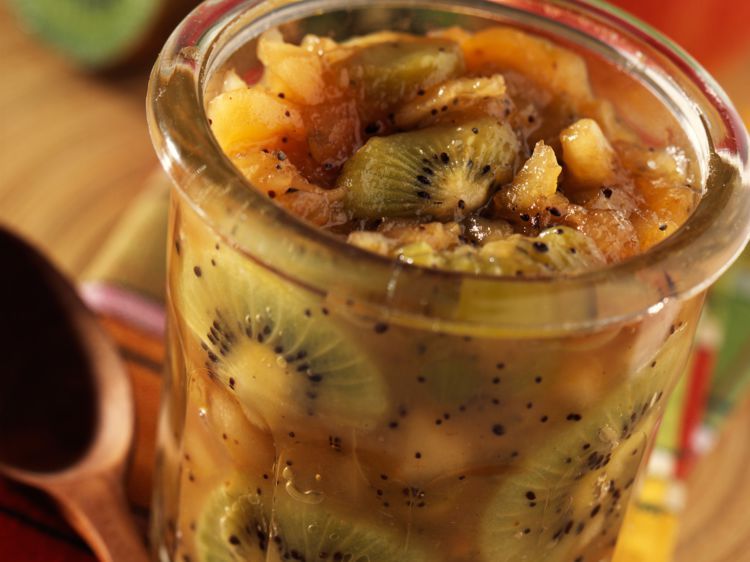 Confiture kiwi pommes recette