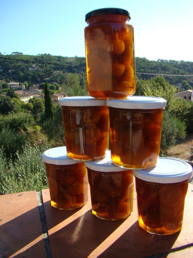 Gourmandise figue blanche confiture