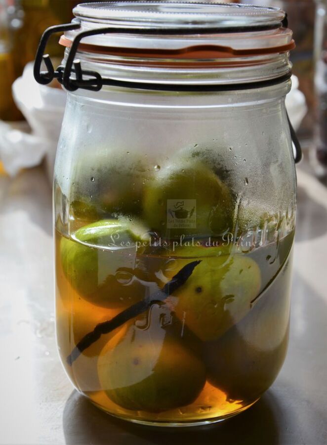 Préparation confiture figue blanche