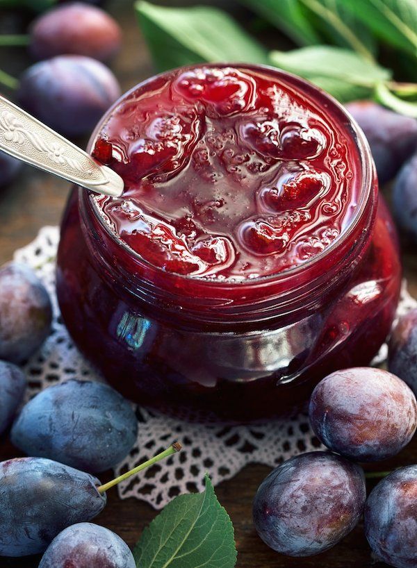 délicieuse confiture aux prunes