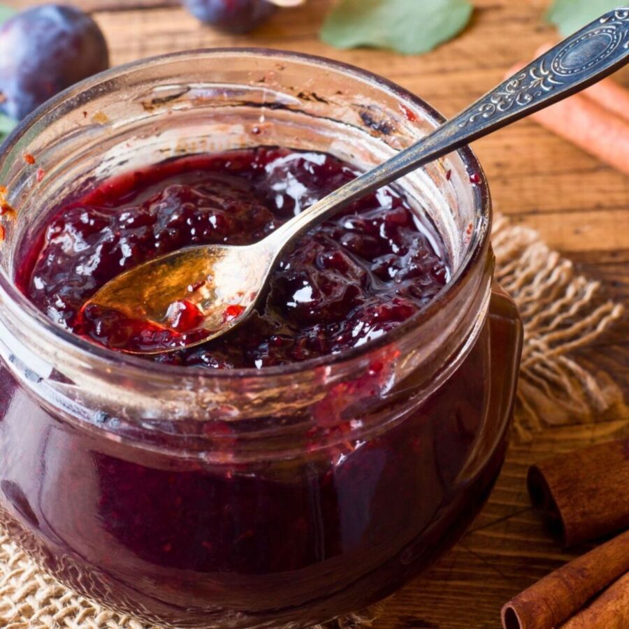 confiture de prunes maison