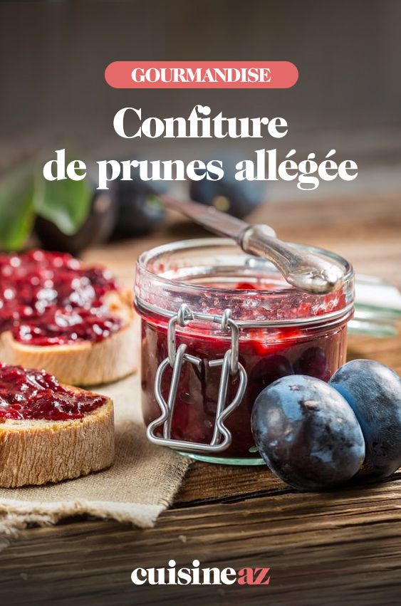 confiture de prunes maison